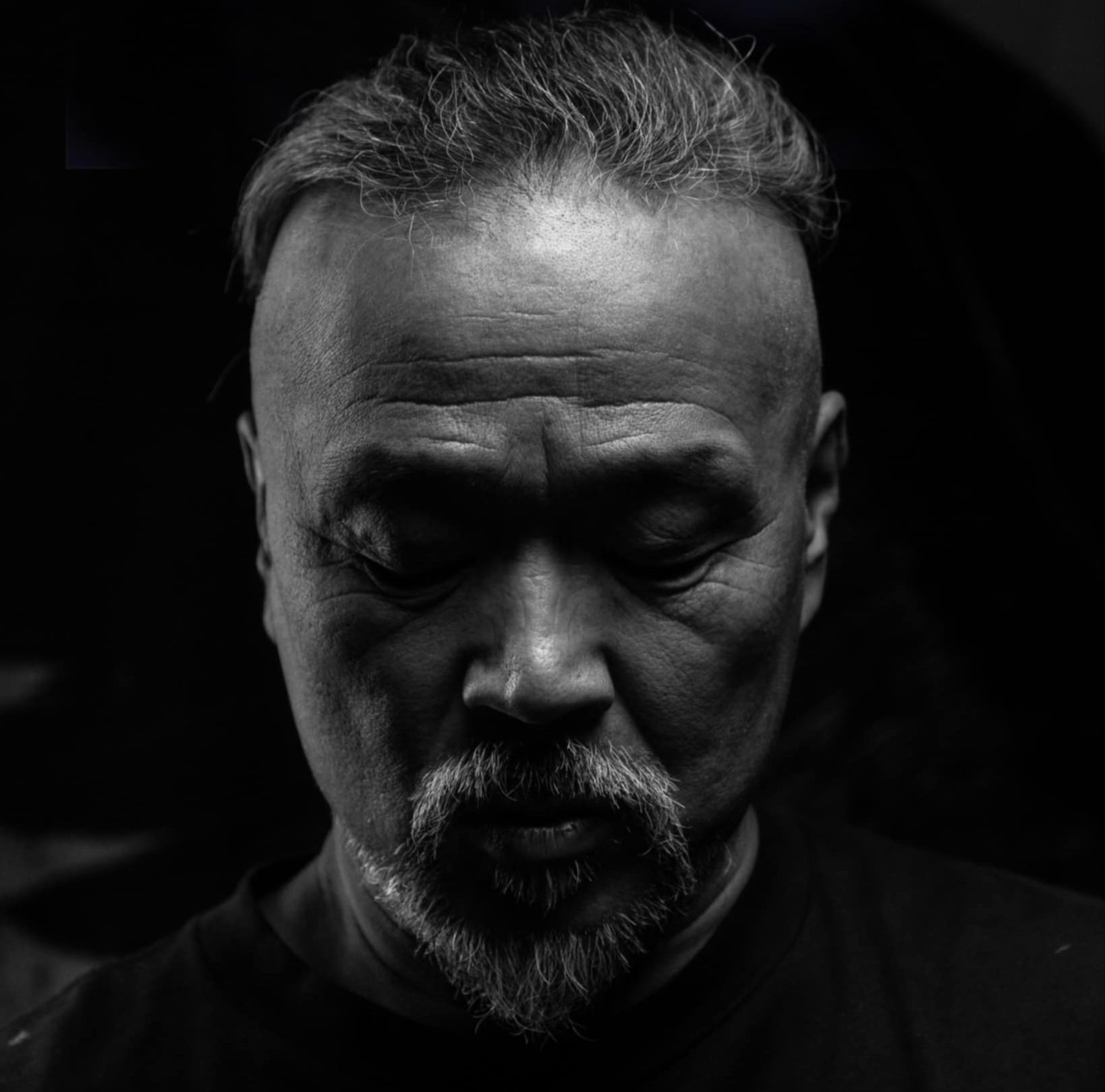 Juraan in his studio